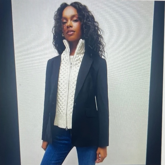 NWOT Veronica Beard Ivory Upstate Dickey sz O/S - Picture 7 of 7